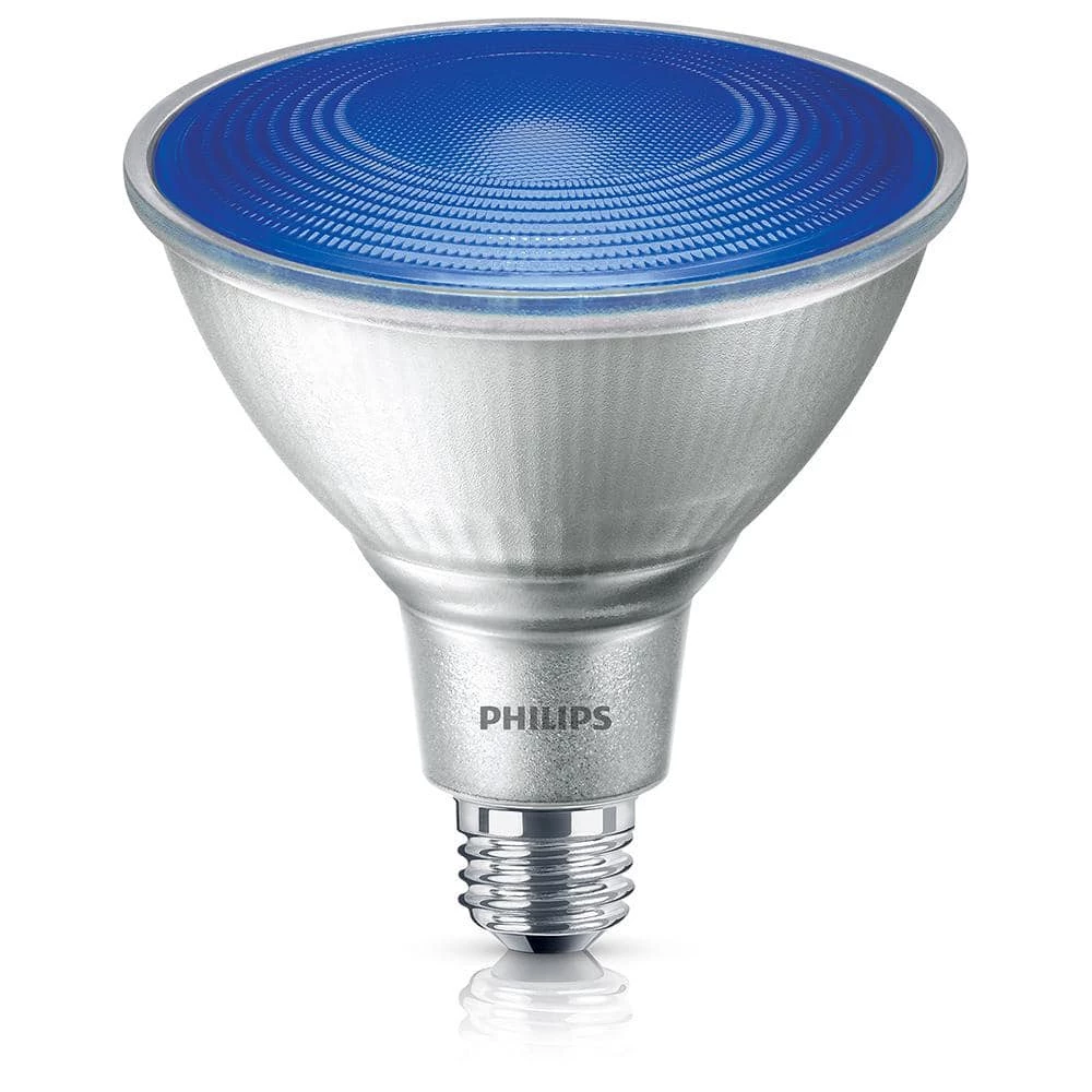 90-Watt Equivalent PAR 38 LED Flood Blue by Philips