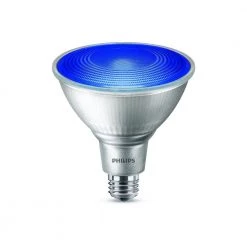 90-Watt Equivalent PAR 38 LED Flood in Blue by Philips