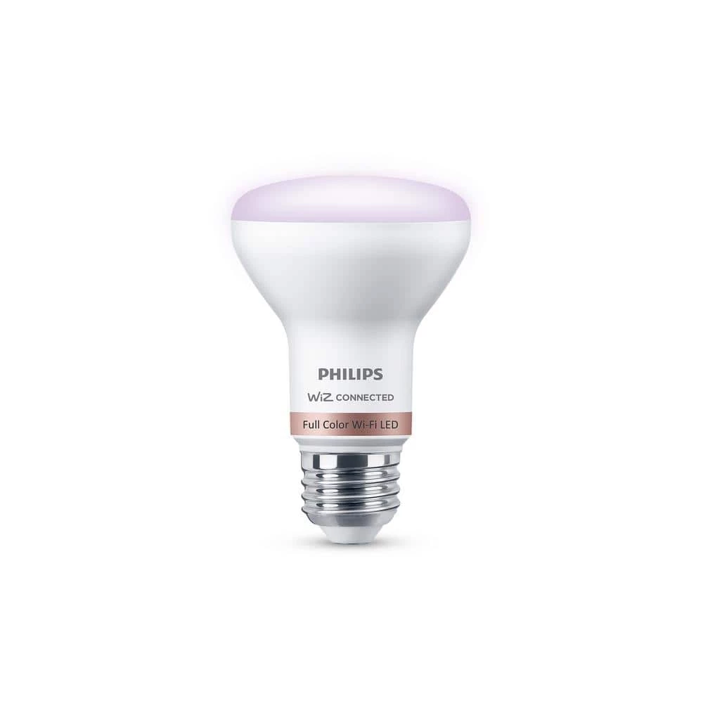 Color and Tunable White R20 45W Equivalent Dimmable Smart Wi-Fi WiZ Connected LED Light Bulb by Philips