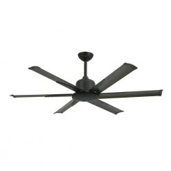 Titan II Wi-Fi 52 in. Indoor/Outdoor Oil Rubbed Bronze Smart Ceiling Fan with Remote Control by TroposAir