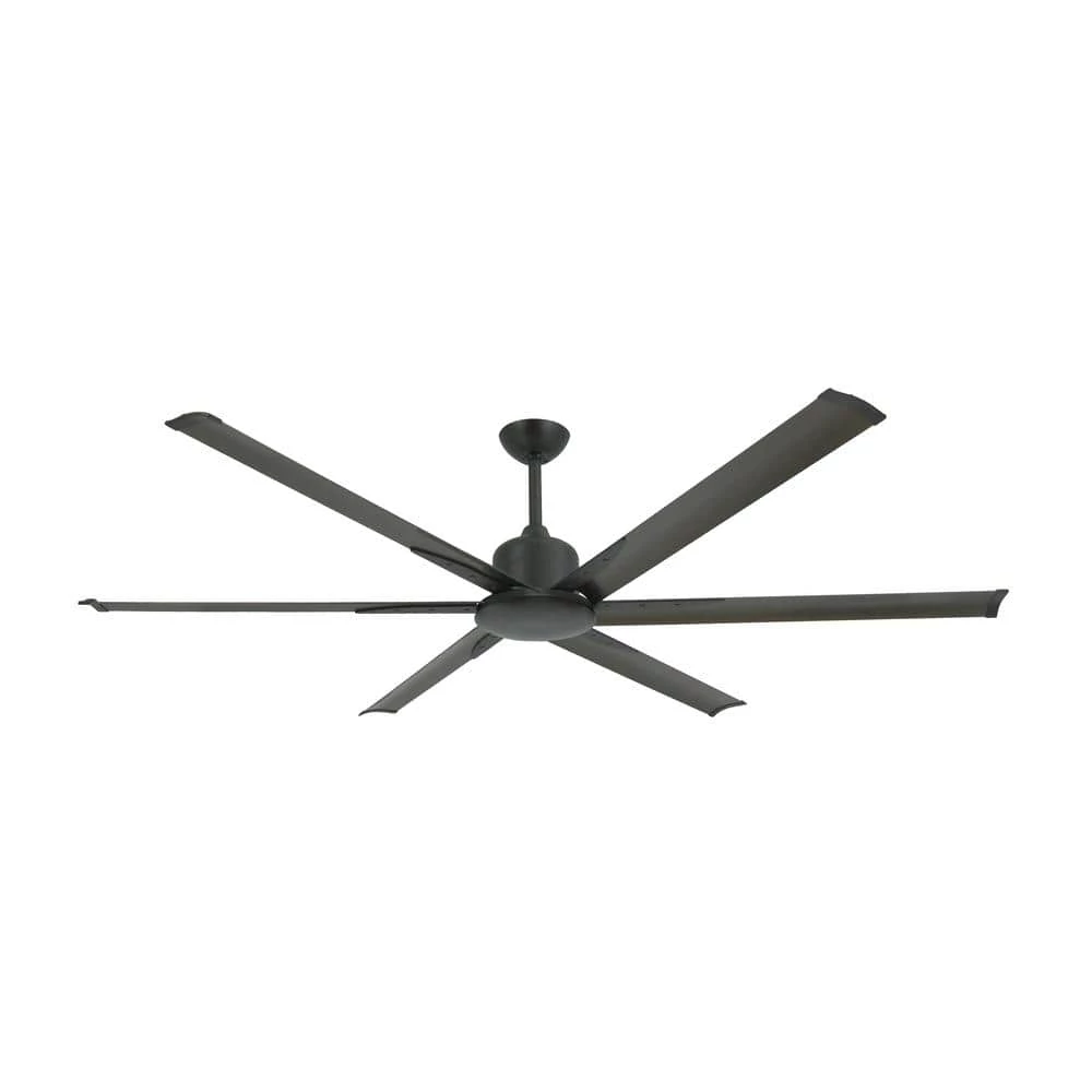 Titan II Wi-Fi 72 in. Indoor/Outdoor Oil Rubbed Bronze Smart Ceiling Fan with Remote Control by TroposAir