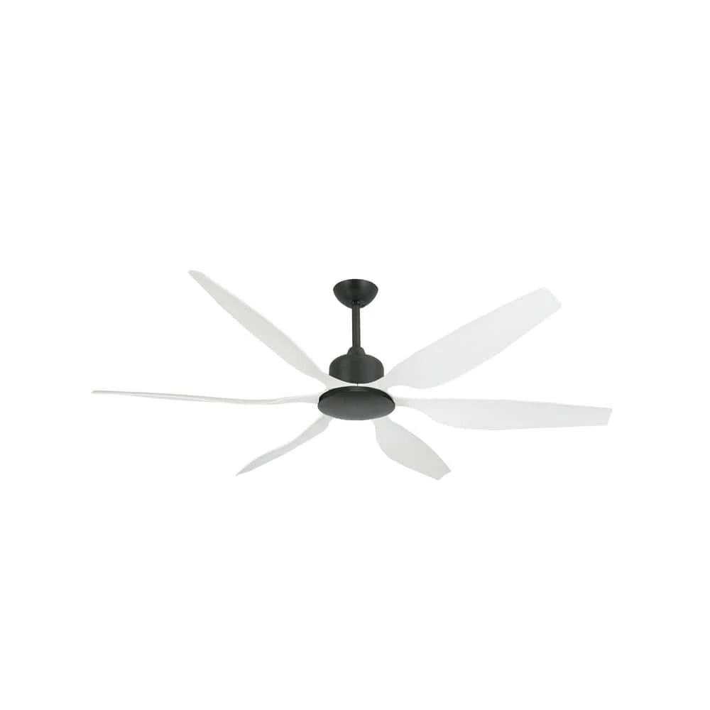 Titan II Wi-Fi 66 in. Indoor/Outdoor Oil Rubbed Bronze/PW Smart Ceiling Fan with Remote Control by TroposAir