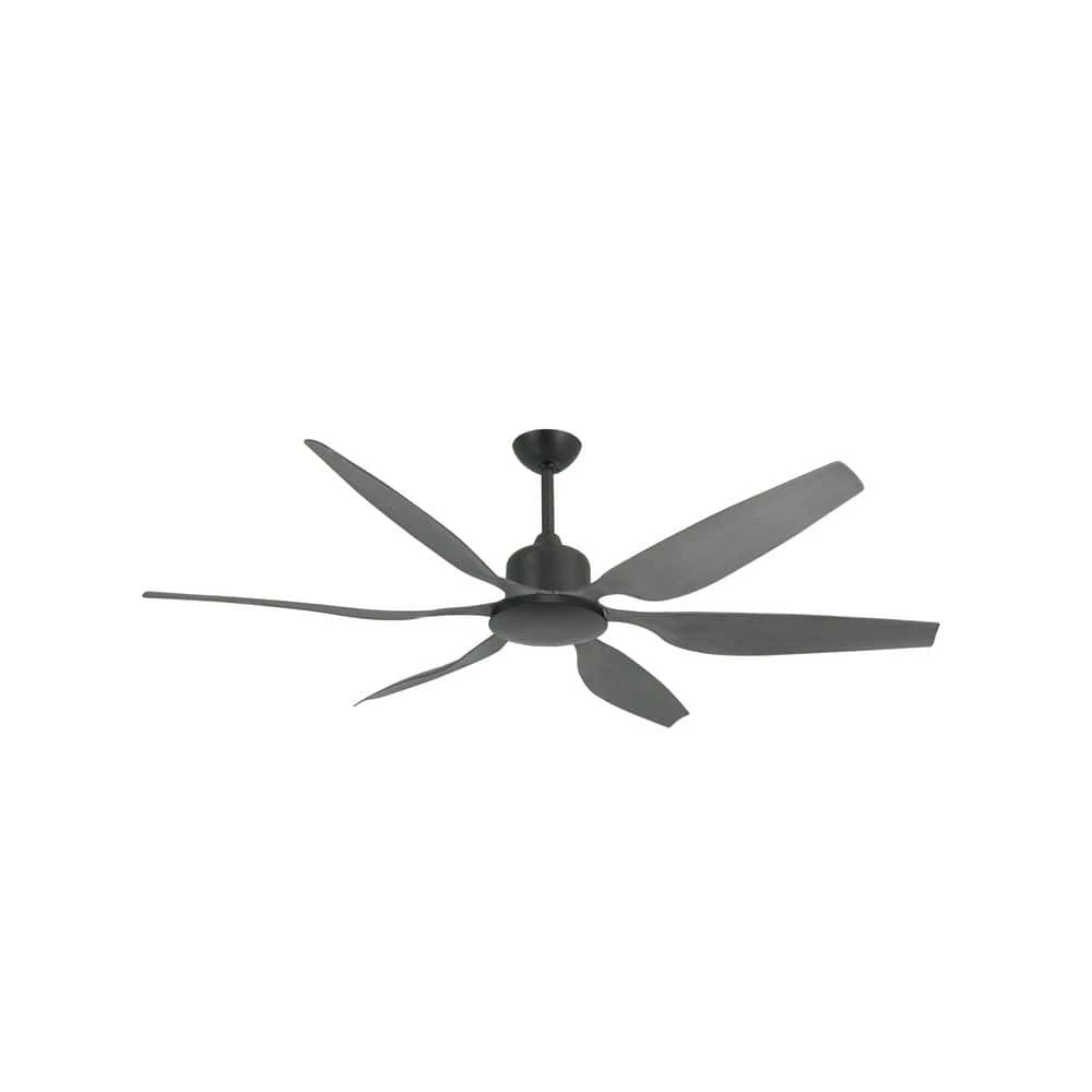 Titan II Wi-Fi 66 in. Indoor/Outdoor Oil Rubbed Bronze/BN Smart Ceiling Fan with Remote Control by TroposAir - Image 2