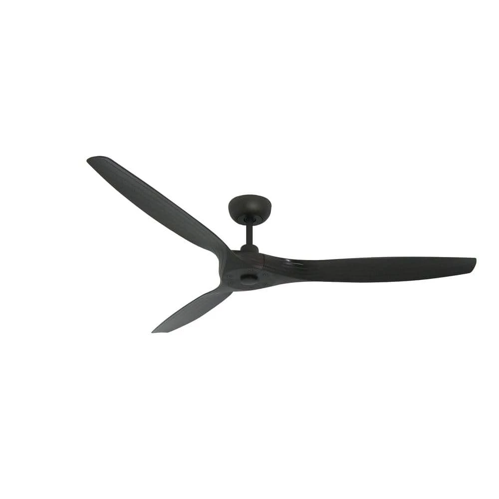Solara 60 in. Indoor/Outdoor Oil Rubbed Bronze Ceiling Fan with Remote Control plus WiFi by TroposAir
