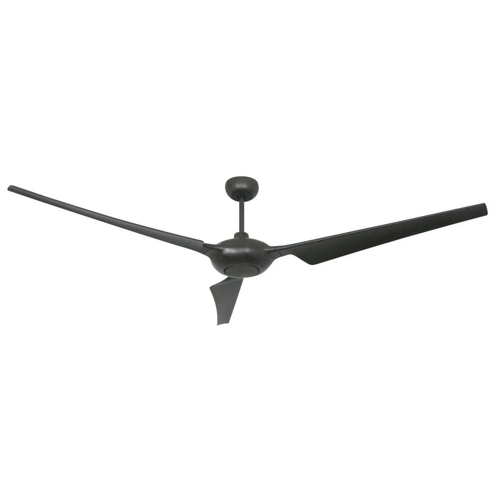 Ion WiFi 76 in. Indoor/Outdoor Oil Rubbed Bronze Smart Ceiling Fan with Remote Control by TroposAir