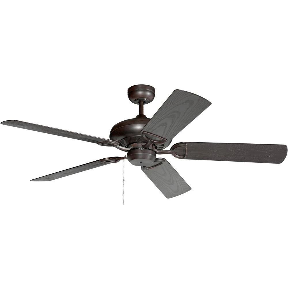 ProSeries Deluxe Builder 52 in. Oil Rubbed Bronze Outdoor Ceiling Fan by TroposAir - Image 2