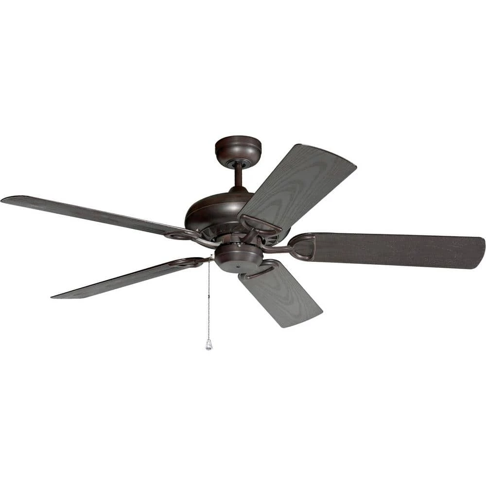ProSeries Deluxe Builder 52 in. Oil Rubbed Bronze Outdoor Ceiling Fan by TroposAir