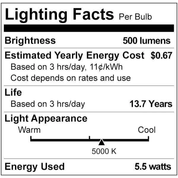 60-Watt Equivalent ST19 Spiral Filament E26 Base LED Vintage Edison LED Light Bulb 5000K Daylight (1-Pack) by Philips - Image 8