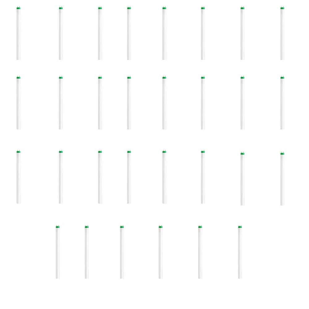 32-Watt 4 ft. T8 Alto Linear Fluorescent Tube Light Bulb Neutral (3500K) (30-Pack) by Philips - Image 3