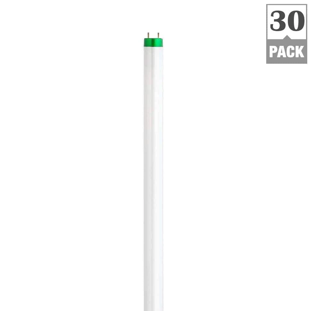 32-Watt 4 ft. T8 Alto Linear Fluorescent Tube Light Bulb Neutral (3500K) (30-Pack) by Philips - Image 4