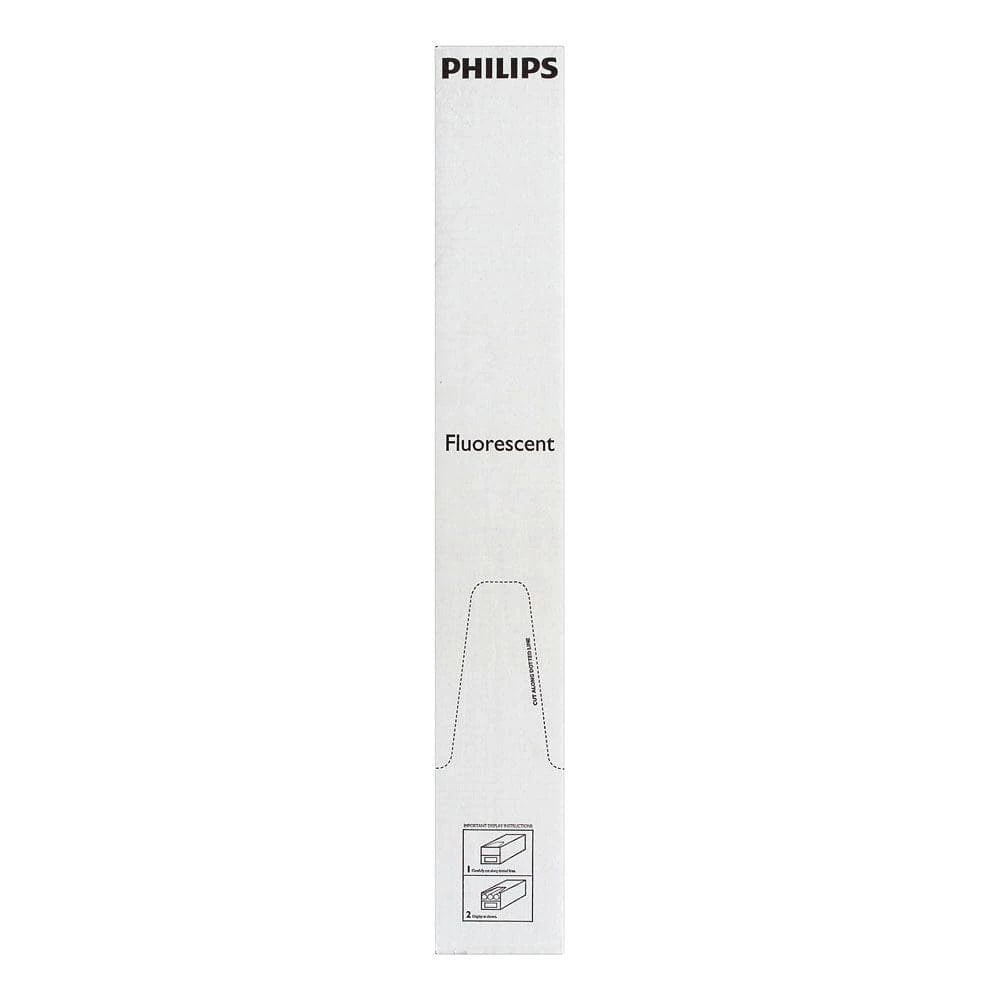 30-Watt 3 ft. Linear T12 Fluorescent Tube Light Bulb Soft White (3000K) by Philips - Image 4