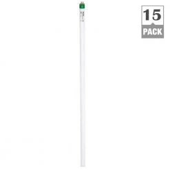 54-Watt 46 in. Linear T5 High Output Linear Fluorescent Tube Light Bulb Cool White (4100k) (15-Pack) by Philips