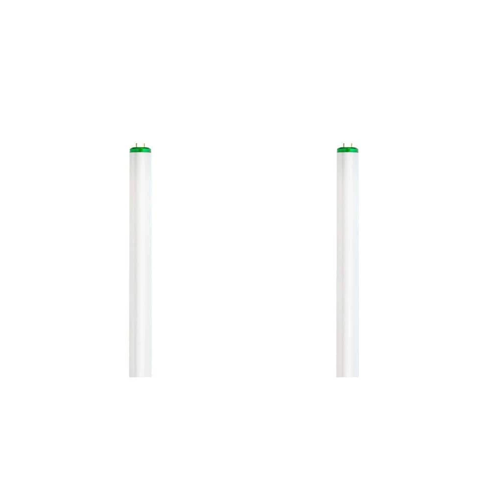 32-Watt 4 ft. Alto Linear T8 Fluorescent Tube Light Bulb, Cool White (4100K) (2-Pack) by Philips - Image 3