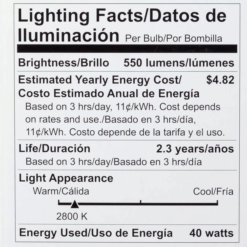 60-Watt Equivalent G25 Halogen Clear Decorative Globe Light Bulb (3-Pack) by Philips - Image 3