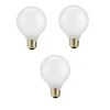 40-Watt Equivalent G25 Halogen White Decorative Globe Light Bulb (3-Pack) by Philips