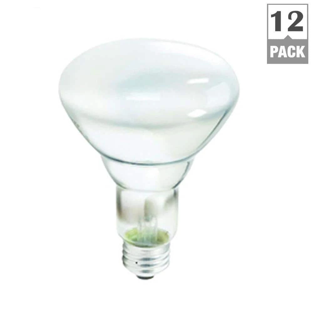 65-Watt Incandescent BR30 Flood Light Bulb Soft White (2700K) (12-Pack) by Philips - Image 7