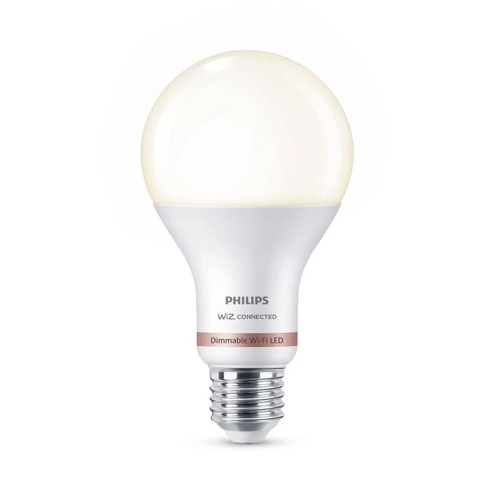 Soft White A21 LED 100W Equivalent Dimmable Smart Wi-Fi Wiz Connected Wireless LED Light Bulb by Philips