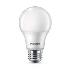 40-Watt Equivalent A19 Non-Dimmable E26 LED Light Bulb Soft White 2700K (4-Pack) by Philips