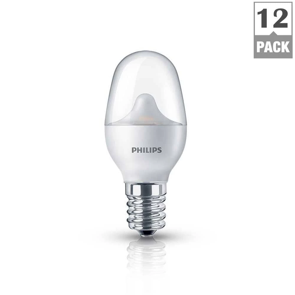 7-Watt Equivalent LED Soft White C7 Night Light (12-Pack) by Philips - Image 3
