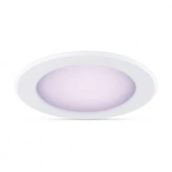 Color and Tunable White 85W Equivalent 5/6 in. Integrated LED Dimmable Smart Wi-Fi Wiz Connected Remodel Downlight Kit by Philips