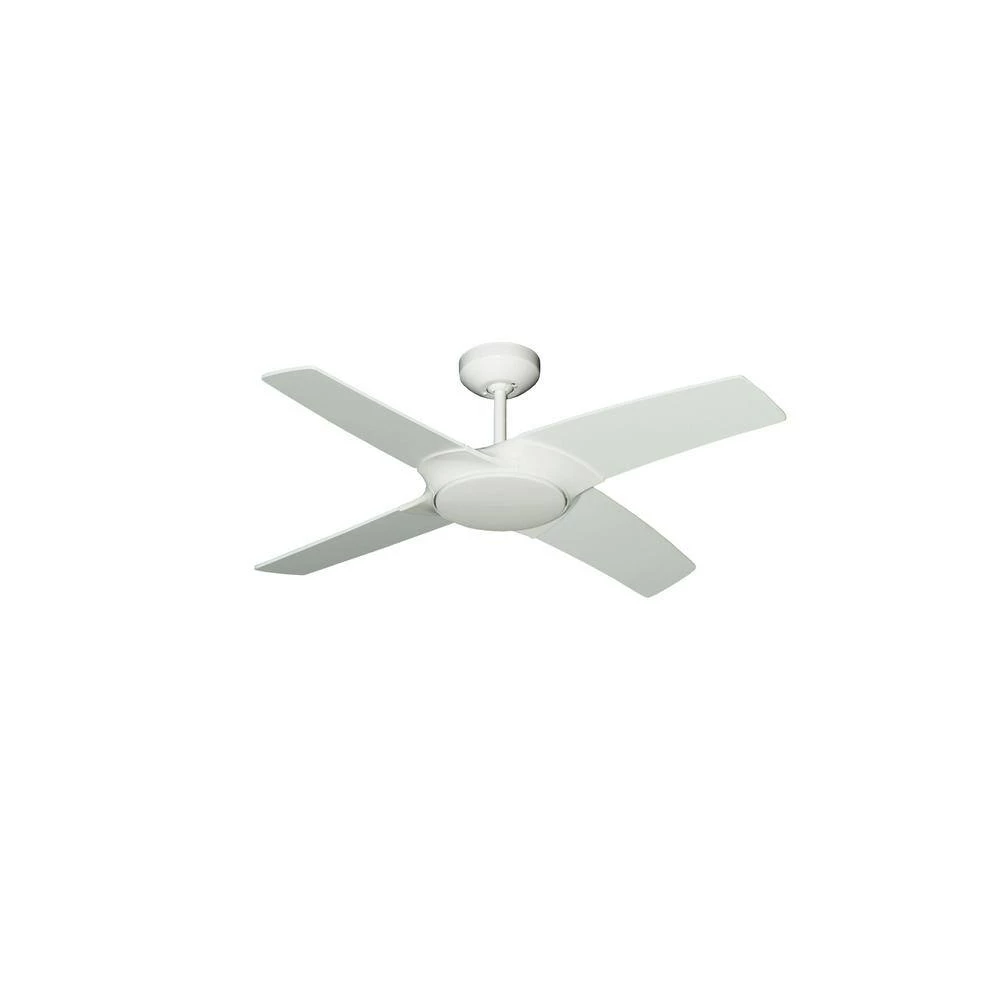 42 Starfire 42 in. Pure White Ceiling Fan with LED Light by TroposAir - Image 2