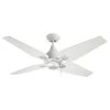 Reno 50 in. Pure White Ceiling Fan by TroposAir