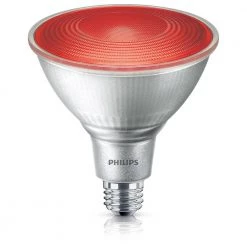 90-Watt Equivalent PAR 38 LED Flood Red by Philips