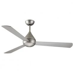 Mc Coy 52 in. Satin Steel Ceiling Fan by TroposAir